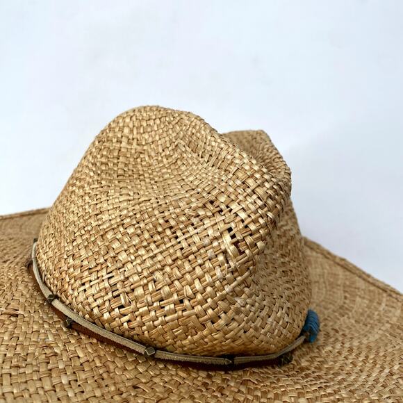 lovely bird straw weaved sun hat - Picture 6 of 8